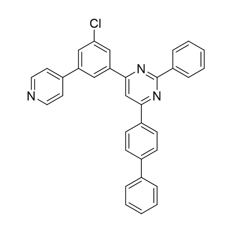 4-([1,1'-bifenil]-4-il)-6-(3-cloro-5-(piridin-4-il)fenil)-2-fenilpirimidina