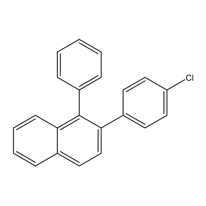 Naftaleno, 2-(4-clorofenil)-1-fenil-
